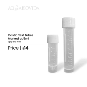 Plastic test Tubes Marked at 5ml