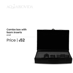 Combo box with foam inserts